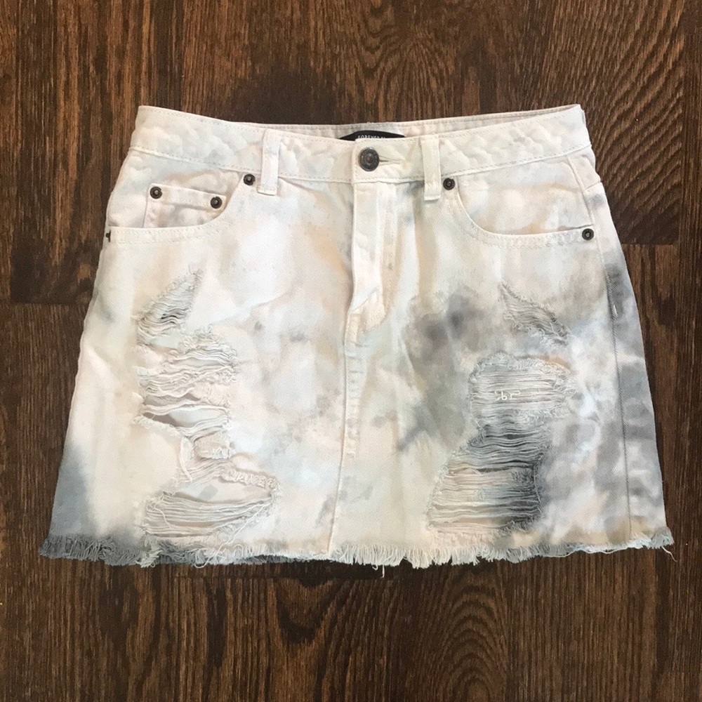 Forever 21 Jean Skirt Women's Small